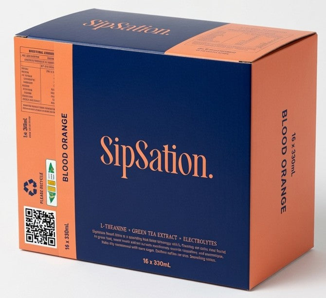 SipSation Blood Orange 16 Pack
